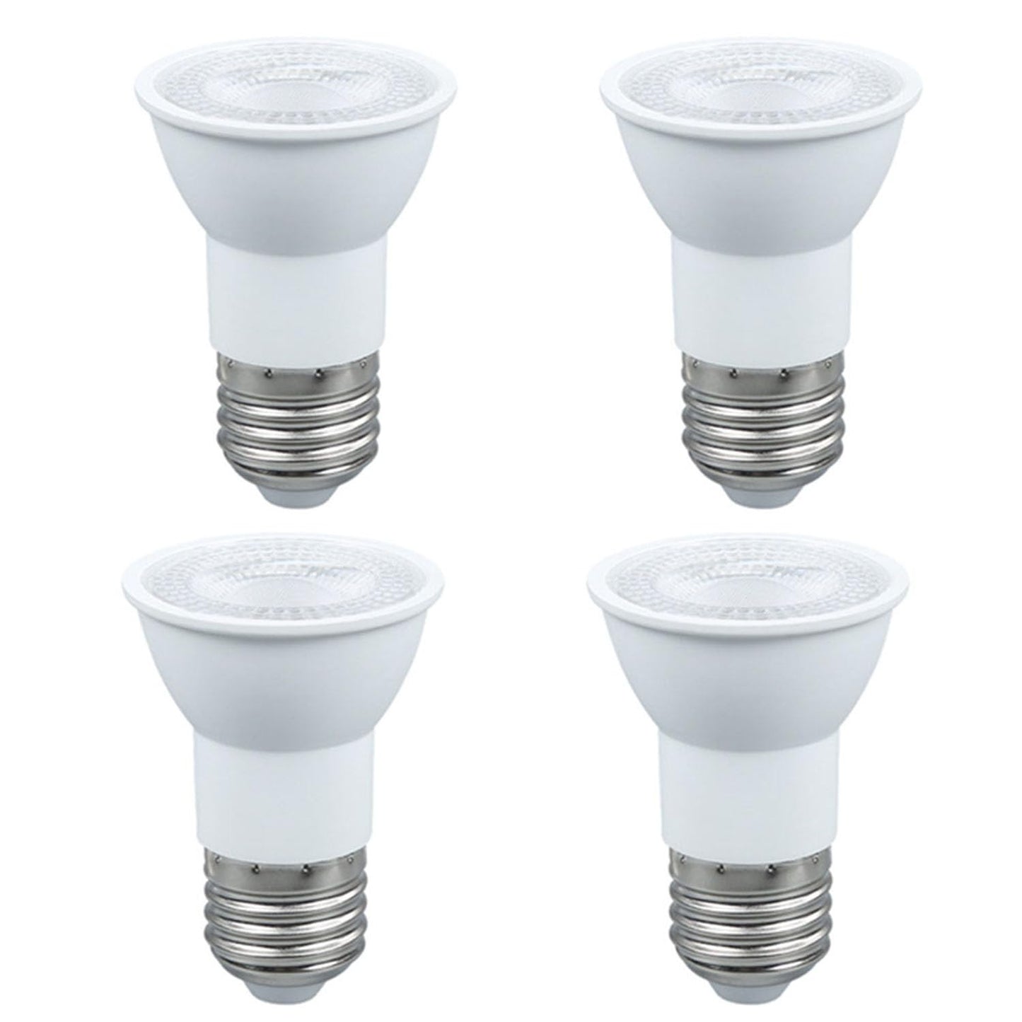 4 Pack PAR16 LED Flood Light Bulb 5.5W 50 Watt Equivalent 500 Lumens Dimmable E26 2700K Soft White LED Flood Light Bulbs for Security Led Spotlight