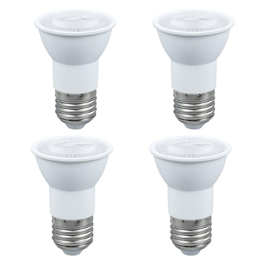 4 Pack PAR16 LED Flood Light Bulb 5.5W 50 Watt Equivalent 500 Lumens Dimmable E26 2700K Soft White LED Flood Light Bulbs for Security Led Spotlight