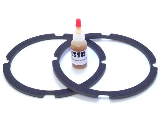 Springfield Speaker 6.5" Pro-Grade Speaker/Subwoofer Chip Gaskets - Pair - Adhesive Included