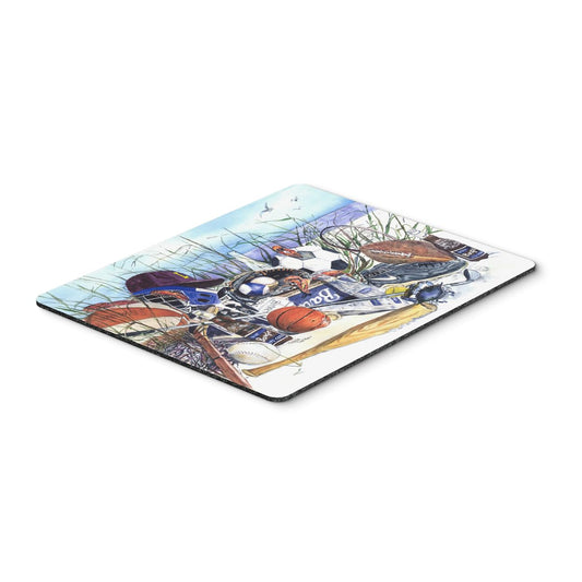 Caroline's Treasures 1011MP Sports on The Beach Mouse Pad, Hot Pad or Trivet for Home Office Gaming Working Computers Laptop Mouse Mat,Washable Large
