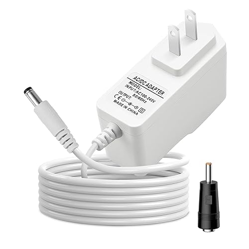 9V Power Adapter for Kasa Smart Indoor Security Camera EC70 EC71 KC410s Pan/Tilt for Baby and Pet Monitor Power Supply Cord AC DC Cable Center…