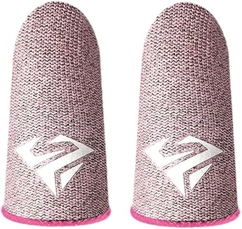 1 Pair for Pubg Mobile Games Gaming Finger Sleeve Breathable Fingertips Sweatproof Fingertip for Mobile Cove Slip,Finger Sleeves Gaming Accessories