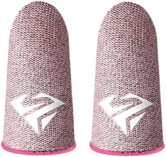 1 Pair for Pubg Mobile Games Gaming Finger Sleeve Breathable Fingertips Sweatproof Fingertip for Mobile Cove Slip,Finger Sleeves Gaming Accessories
