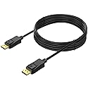 UVOOI DisplayPort Cable 15FT, Display Port to Display Port Cable DP to DP 15' 4K [1440p@144Hz, 4K@60Hz] Compatible with Computer Monitor, PC, Laptop