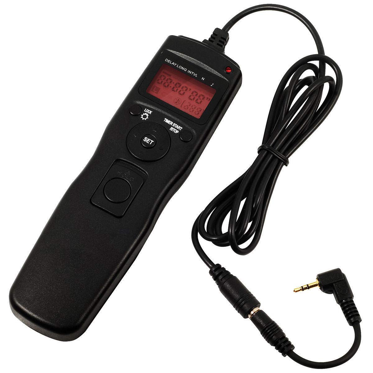 ABUYCS Timer Remote Control Shutter Release for Canon EOS 1500d 1300d 1200d 1100d 1000d 650d 600d 550d 500d 450d 400d 350d 300d 100d 60d 70d Digital