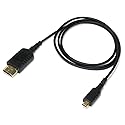 EVO Gimbals Reflex Ultra Thin & Flexible HDMI Cable for Gimbals and Camera Stabilizers - Standard HDMI to Micro HDMI - 36in Length