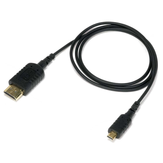 EVO Gimbals Reflex Ultra Thin & Flexible HDMI Cable for Gimbals and Camera Stabilizers - Standard HDMI to Micro HDMI - 36in Length