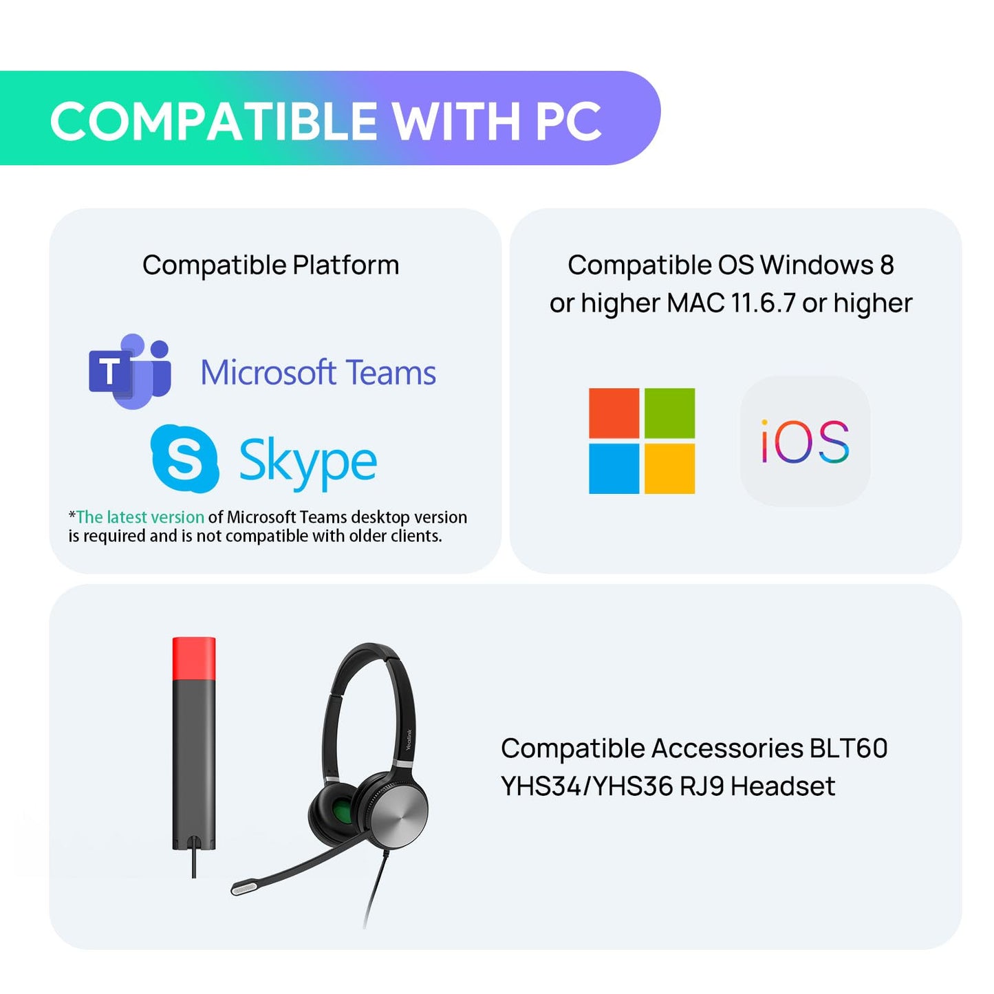 Yealink MP45 Microsoft Teams Certified USB Desk Phone,Cost-Effective Alternative to MP50,NOT SIP/VoIP Phone | Plug&Play via USB-A/C Cable | Powered