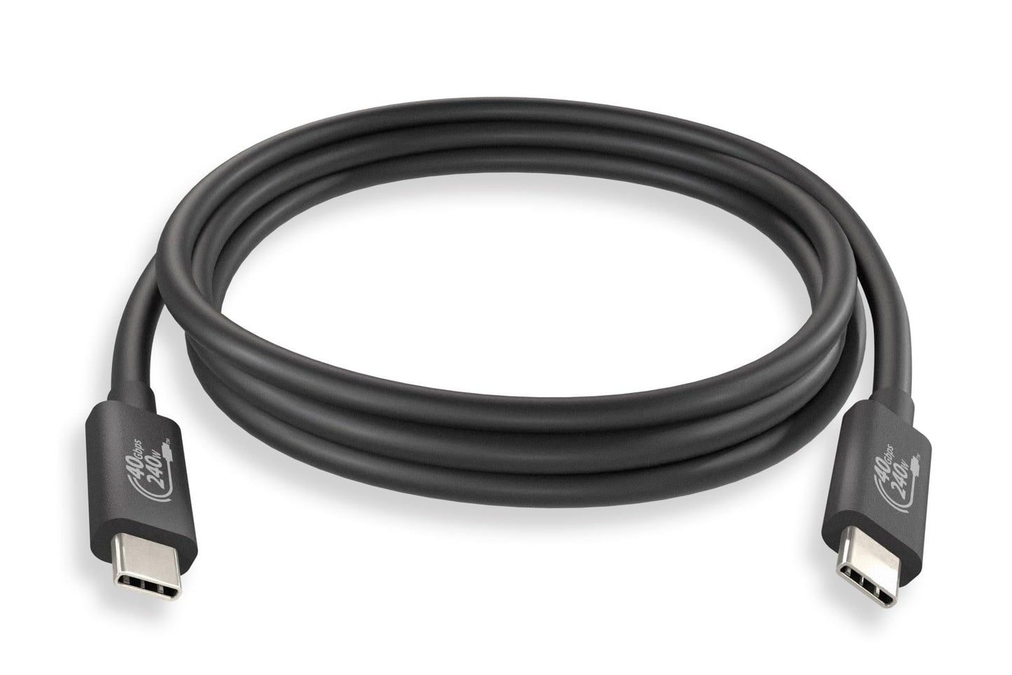 Cablelera USB4 Gen 3×2 Type-C Cable, 40Gbps Data & EPR 240W Charging, 1m - Reinforced High-Performance Cable (Stiffer Build)