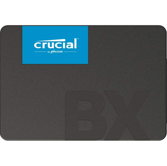Crucial BX500 240GB 3D NAND SATA 2.5-Inch Internal SSD, up to 540MB/s - CT240BX500SSD1Z Black/Blue