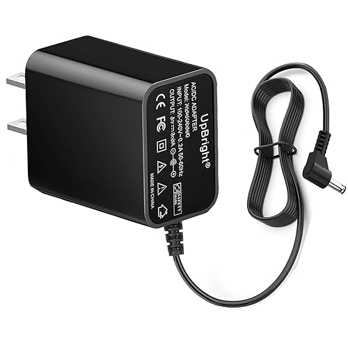 UpBright 5V AC Adapter Compatible with Vtech VM3251 VM3252 PU VM3261 2 VM5254 BU VM5463-2 Video Baby Monitor BU Camera S003AKU0600040 S003GU0600050…