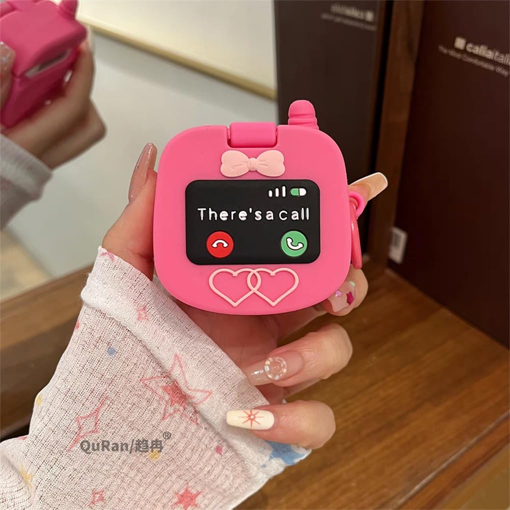 Cute Case for AirPods 4 Case Cover 2024 with Cleaner kit,Airpods 4 Cases Women Anti-Drop Silicone iPods 4 Earbuds Accessorie Charging Cases Girl