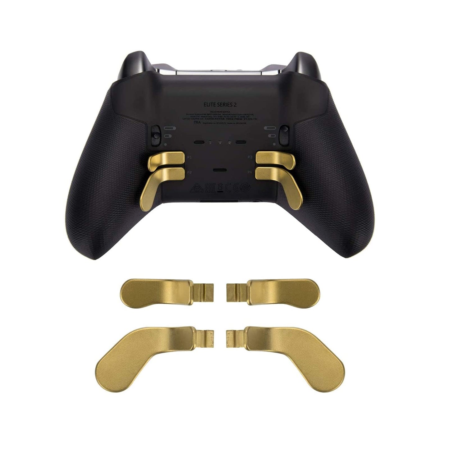 13 in 1 Metal Thumbsticks for Xbox One Elite Series 2, Elite Series 2 Controller Accessory Parts, Gaming Accessory Replacement, Metal Mod 6 Swap