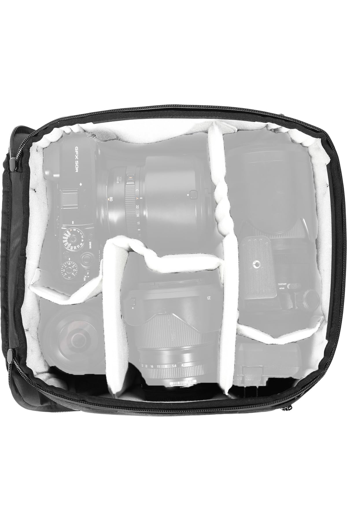 Peak Design Camera Cube V2, Smedium (Small/Medium), Custom Organization and Protection, Weatherproof Shell with Interior Padding, Camera Bag Insert