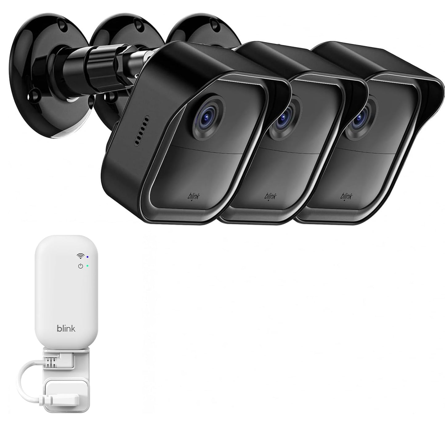 All-New Blink Outdoor Camera Surveillance Mount, 3 Pack Weatherproof Protective Housing and 360 Degree Adjustable Mount for Blink Outdoor 4/Outdoor