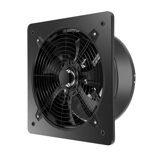 16'' Explosion-Proof Wall Mounted Industrial Fan, 750W High-Velocity Axial Extractor Ventilation Blower, 2800r/min Noise-Free Square Kitchen Extractor