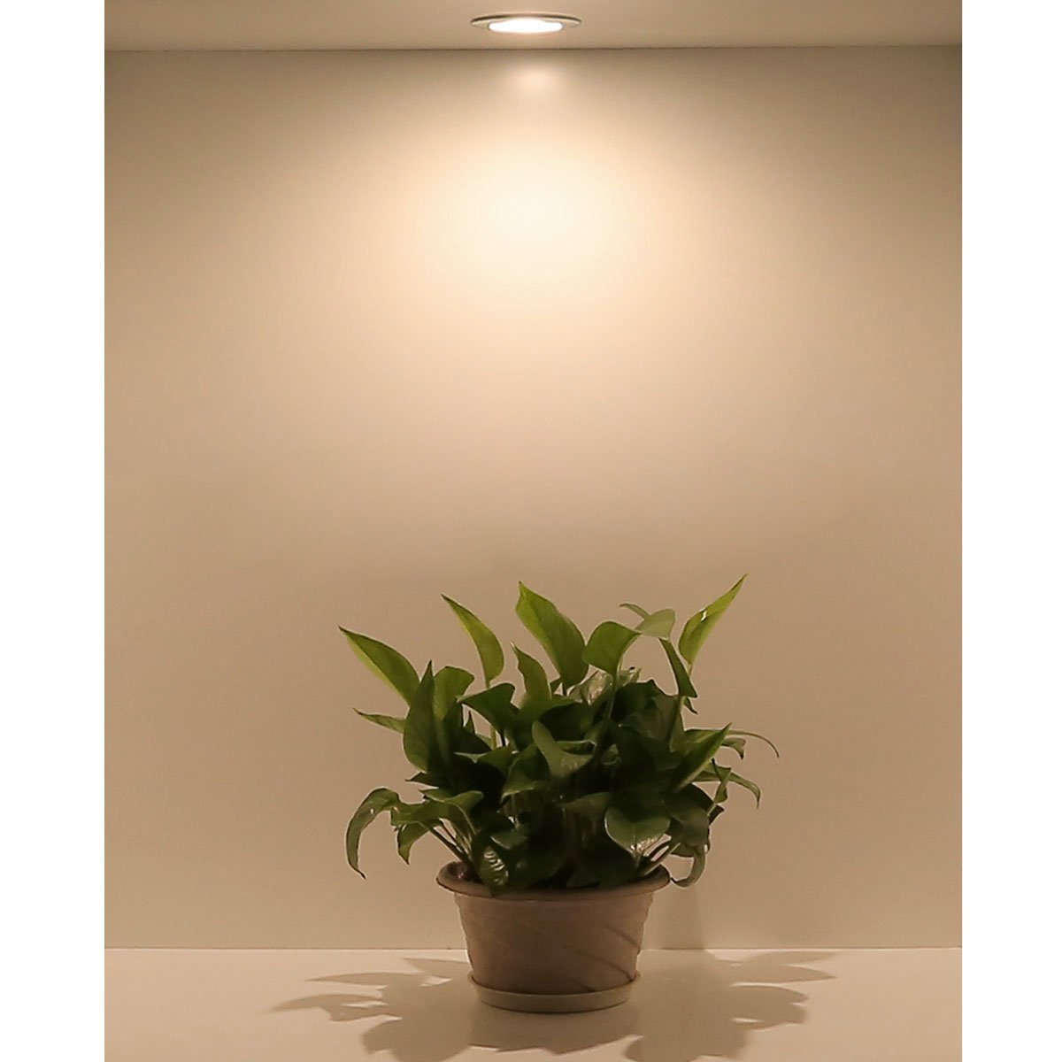 JOYINLED (Pack of 10 3W Mini LED Down Lights Small Recessed Round LED spotlihgts Under Cabinet Lights 3000K