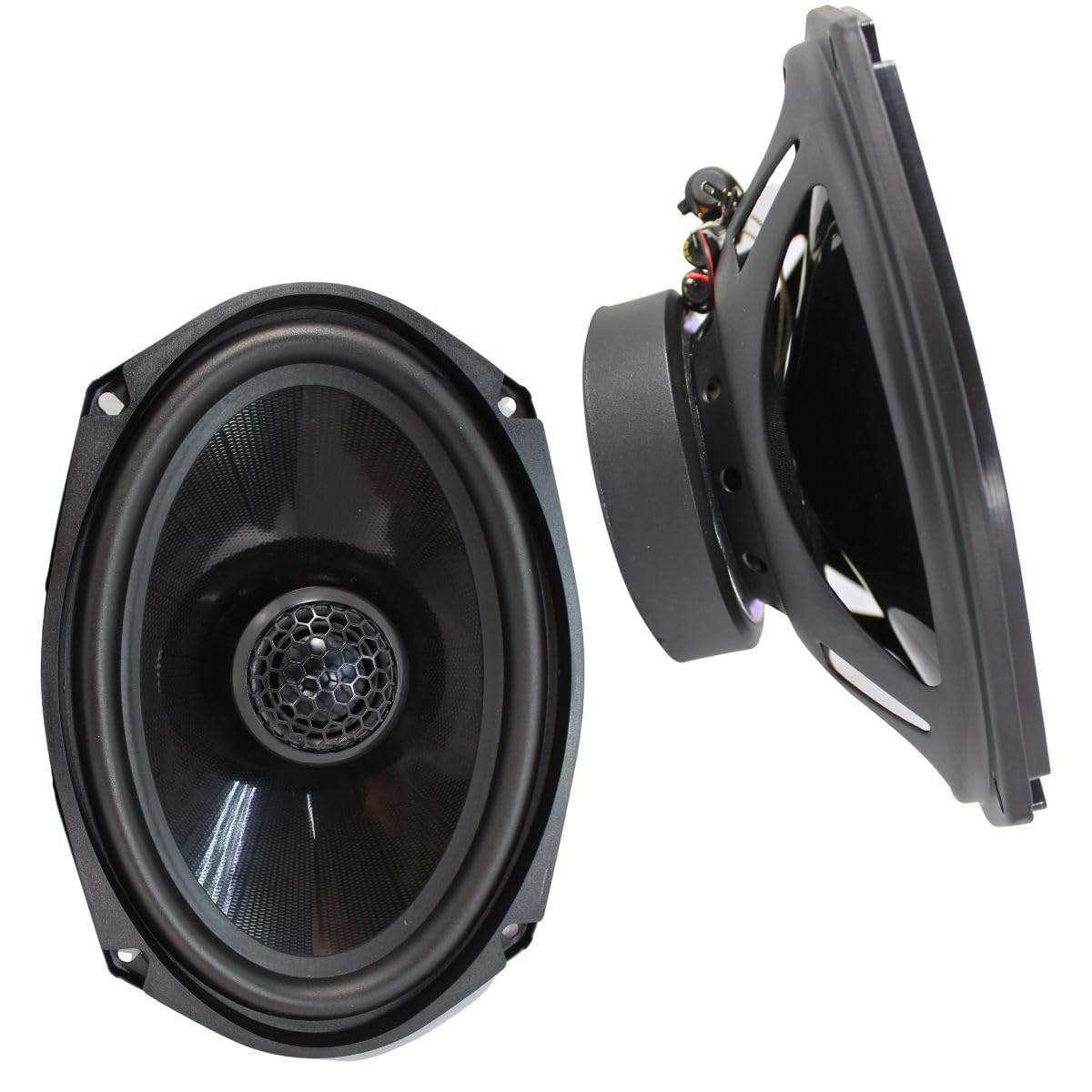 B2 Audio Rage Series Pair of 6x9 4-Ohm 100 Watt RMS Coaxial Speakers RAGE69X