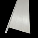 Fluorolite Under Cabinet Light Diffuser Replacement Lens Cover | White Ribbed Acrylic | Fits Fluorescent or LED Fixtures |Choose Style and Lenght |