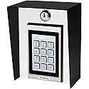 Seco-Larm SK-B941-PQ Bluetooth Post-Mount Keypad/Proximity Reader; App-Based Management and Control; Wrong-Code Lockout; Tamper Alarm Output; Multiple