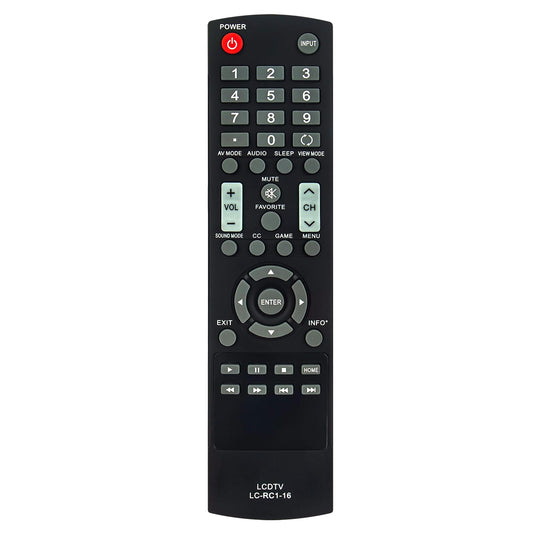 LC-RC1-16 Replace Remote fit for Sharp TV LC-50LB370U LC-32LB370U LC-32LB370 LC-32LB261U LC-42LB261U LC-50LB261U LC-32LB150U LC-42LB150U LC-50LB150U