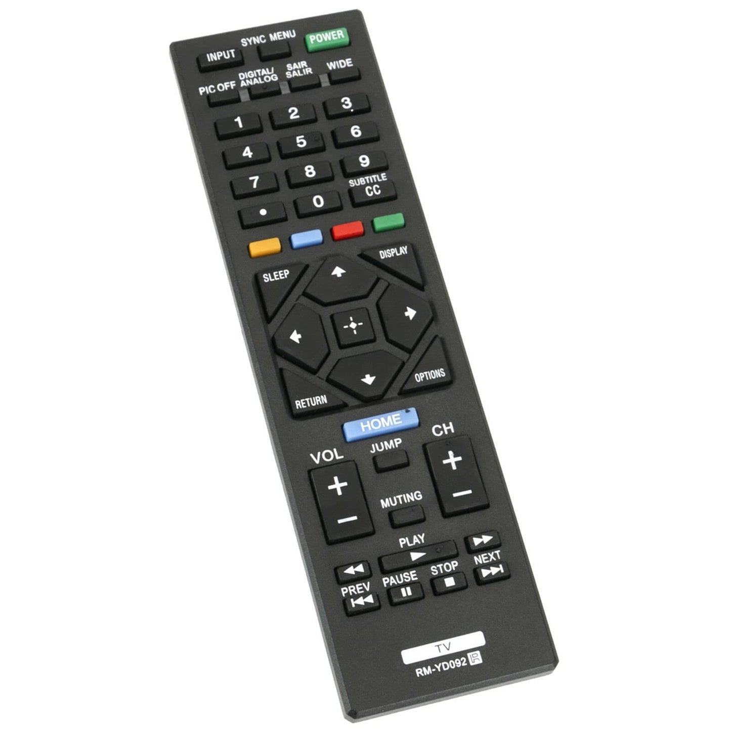 Replaced Remote Control RM-YD092 Compatible with Sony TV XBR-55X810C XBR55X810C XBR-55X850C