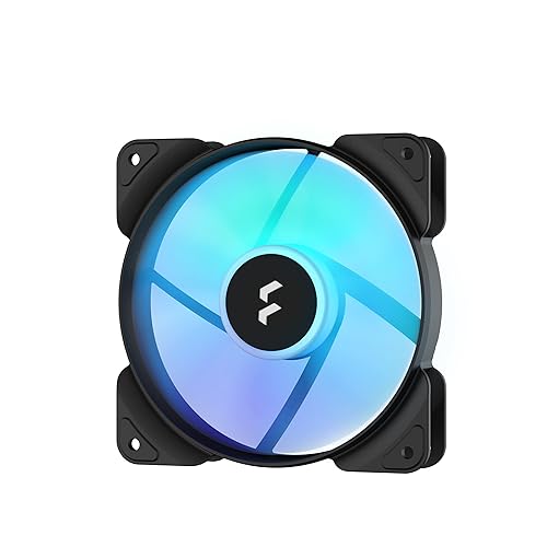 Fractal Design Aspect 12 RGB 120 mm 1200 RPM Black Frame 3-Pack Computer Fan