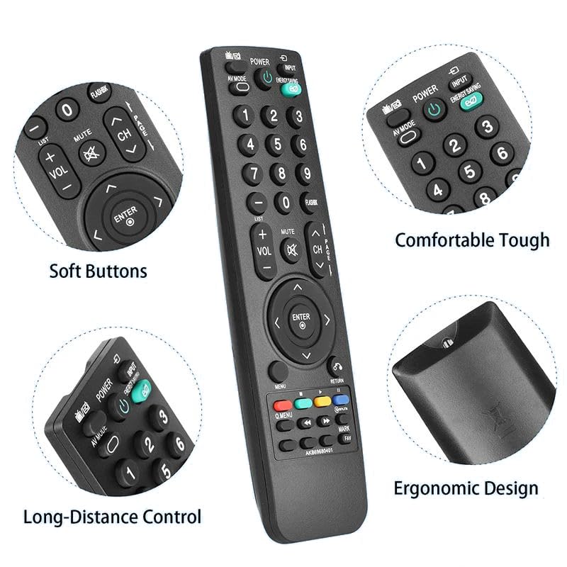 New AKB69680401 Replace Remote Control fit for LG TV 32LH30 37LH30 32LH20 37LH20 42LH20 37LH40 42LH55 42LH30 19LH20 32CL20 55LH55