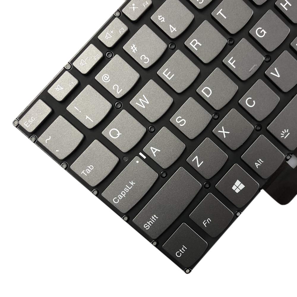 Zahara Laptop US Keyboard with Backlit Replacement for Lenovo IdeaPad S340-15API S340-15 S340-15IML S340-15IWL S340-15IIL 81NC, 81N8, 81VW