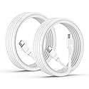 for iPhone 17 16e Fast Charger Cord 10FT, 2 Pack 60W Extra Long 10 FT USB C to USB C Super Fast Charging Cable Android Power Cords for iPhone 17 Pro
