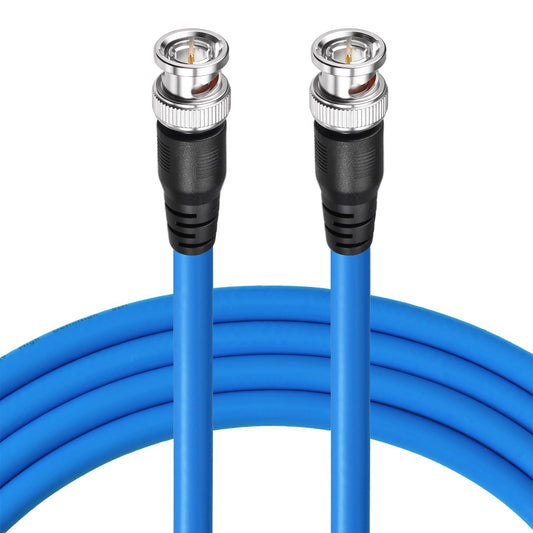 Superbat SDI Cable 75 Ohm BNC Cable 3G/6G/12G (Belden 1694A)?10FT/15FT/30FT/50FT/100FT/200FT,Supports HD-SDI/3G-SDI/4K/8K Video,Precision SDI Video