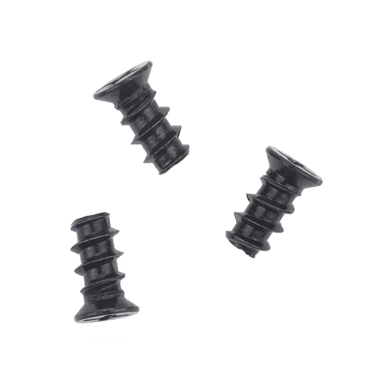Favordrory M5x10 Black Zinc Computer Case Fan Screws, Computer Cooling Fan Mount Screws, Mounting PC Case Fan Screws, 100 PCS