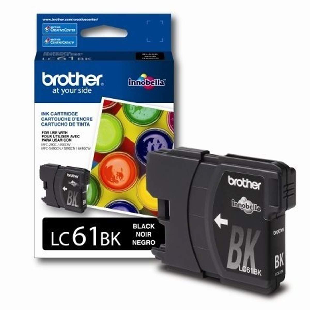 BROTHER OEM Ink Cartridge, BLACK, yield 450