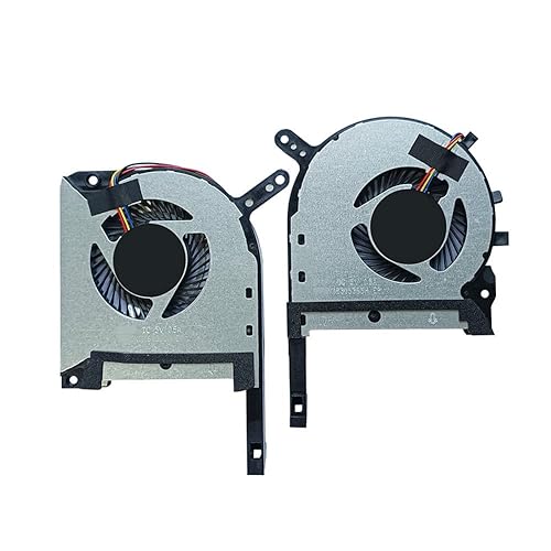 PYDDIN (1 Pair) New CPU GPU Cooling Fan Compatible with Asus TUF Gaming (2020) FA706IU FA706IH FA706II TUF706IU FX706LI (GTX 1650/1660) Series Laptop