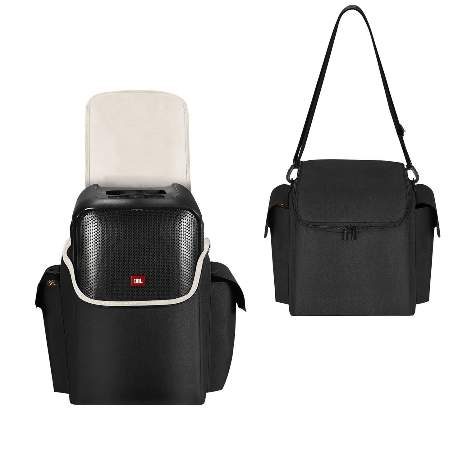 Seracle Carrying Case Portable Tote Bag Travelling Case for JBL Partybox Encore Essential Portable Party Speaker (Black)