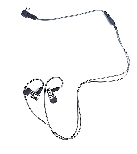 Crystal Audio Noise Suppressing (CANS) Ear Buds for Helicopter Helmets. Compatible with Helmets That use CEP
