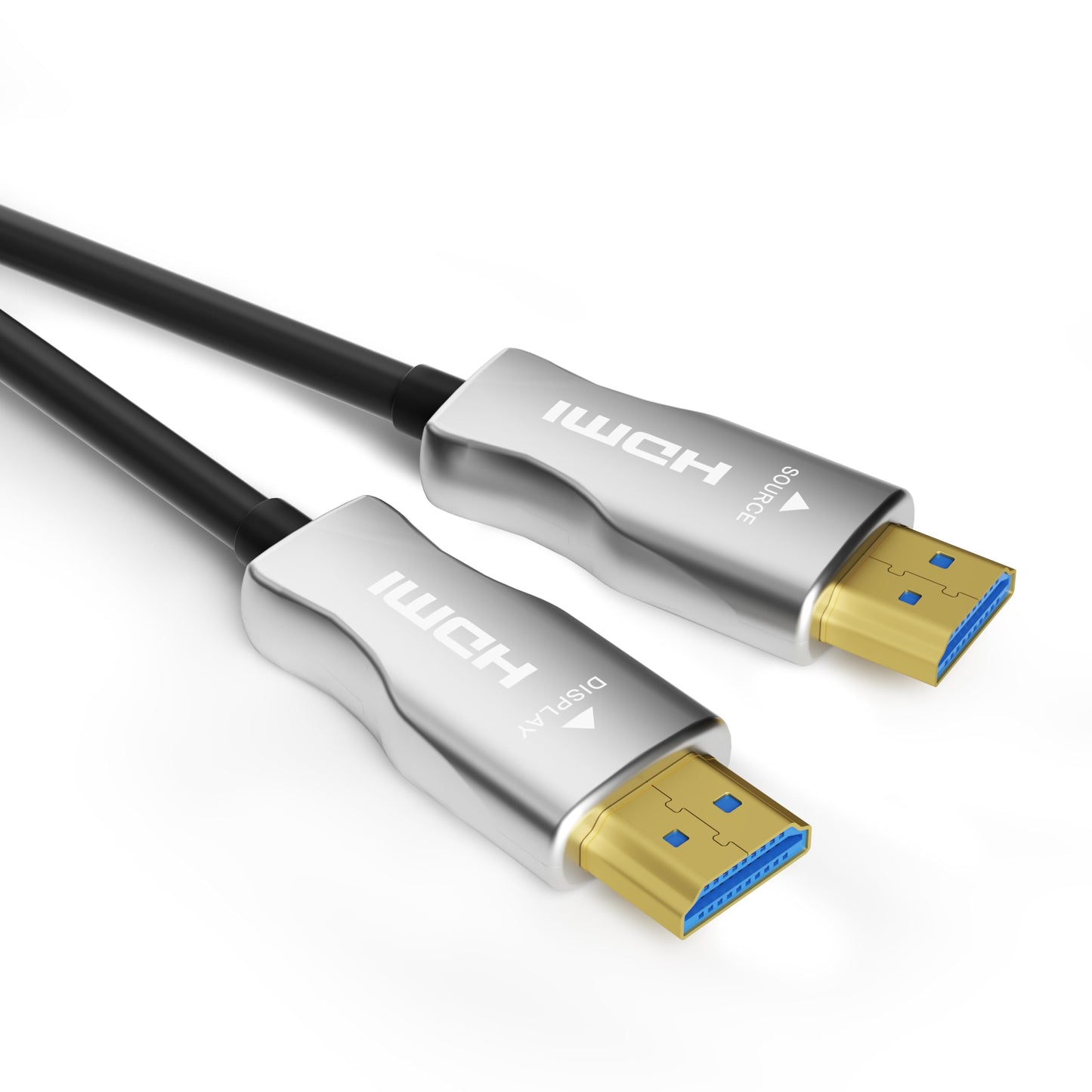 MavisLink 4K Fiber Optic HDMI Cable 35ft, High Speed HDMI 2.0 Cable, 18Gbps, Supports HDR, ARC, Directional Fiber HDMI Cord, Compatible