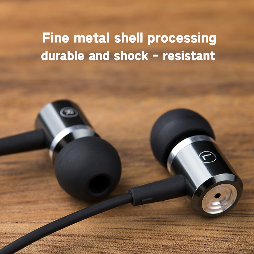 Dynamic bass ENC Noise cancelling Wired Earbuds USB C - Microphone Call Noise Cancellation, Noise-Isolating In-Ear Type C wired Headphones with DAC…