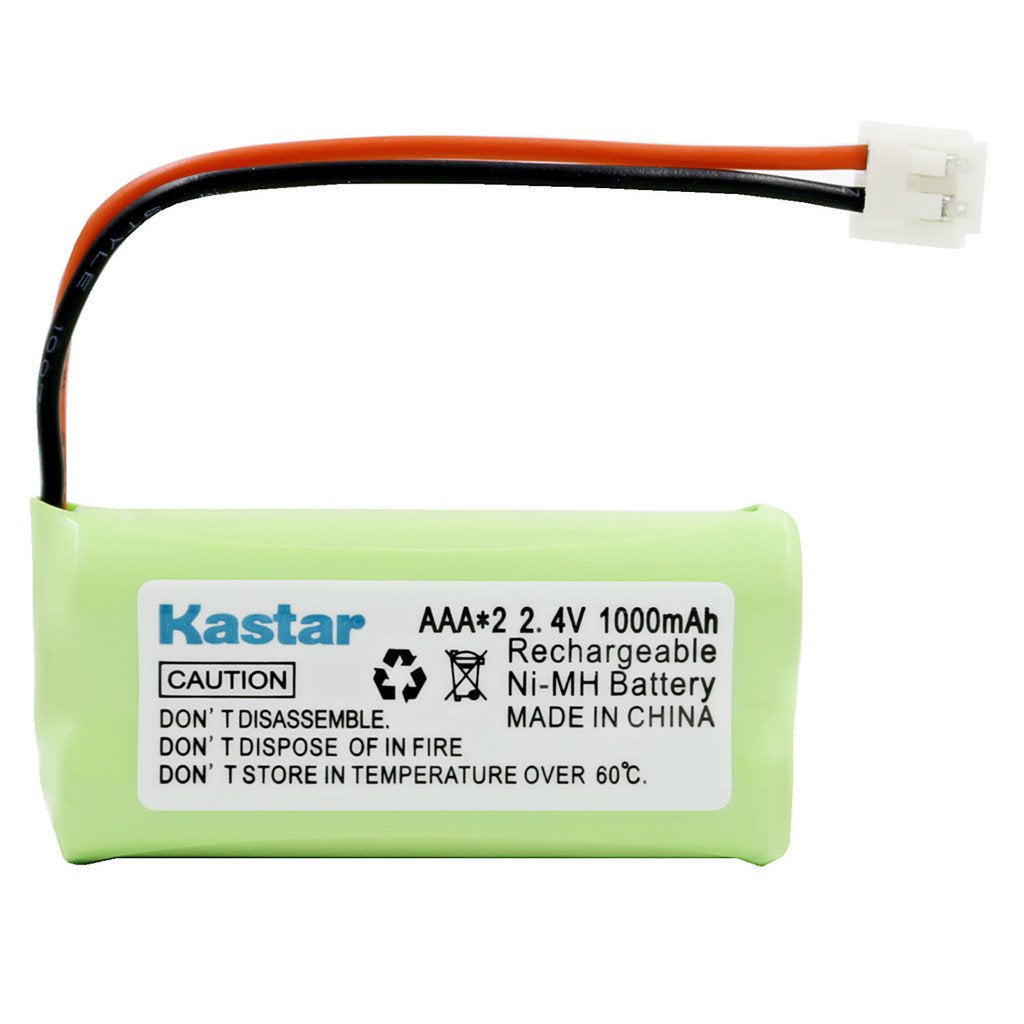 Kastar 10-PACK AAAX2 2.4V EH 1000mAh Ni-MH Rechargeable Battery for BT184342 BT284342 BT18433 BT28433 BT1011 BT-1022 BT-1031 Vtech CS6229 DS6301