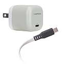 Ventev - 30W USB-C Wall Charger with 3.3ft USB-C Cable for iPhone 17, Pro, Pro Max & Air, iPhones 16-15, AirPods Pro, iPad Pro, iPad Air, Pixel 9