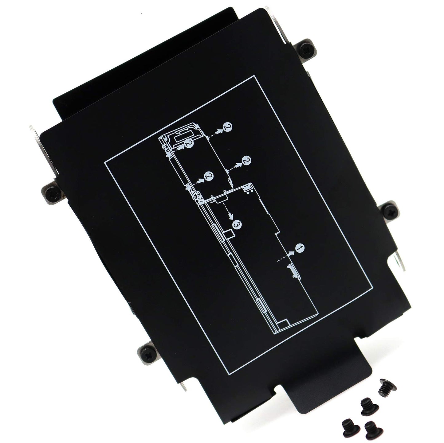 Deal4GO SATA Hard Drive Caddy HDD Bracket Replacement for HP EliteBook 840 850 755 750 745 740 G1 G2 ZBook 14 G1 G2 15U G1 G2
