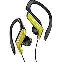 JVC HAEB75Y Sports Clip Headphone, Yellow