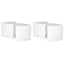 Rockville Cube 3.5" 30-Watt RMS Home Theater Wall Speakers, White, Swivel Brackets and Pivoting Mounts, Compact Surround Channels for Living Room or