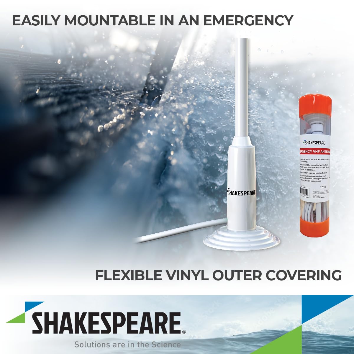 Shakespeare 5911 10" VHF Antenna