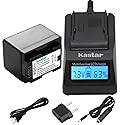 Kastar Ultra Fast Charger(3X faster) Kit and Battery (1-Pack) for Canon BP-727, BP-718, BP-709, CG-700 and Canon VIXIA HF M50, HF M52, HF M500, HF