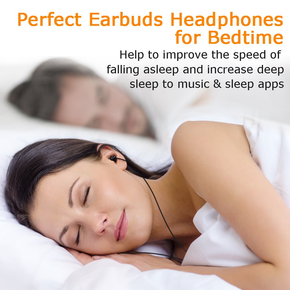 MAXROC Sleep Earplugs - Noise Isolating Ear Plugs Sleep Earbuds Headphones with Unique Total Soft Silicone Perfect for Insomnia, Side Sleeper