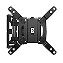SECURA Small Full Motion TV Wall Mount for 10" to 40" Screens up to 100lbs - Tilt, Swivel Extend - Easy DIY TV Mount w/Included Hardware - QSF210