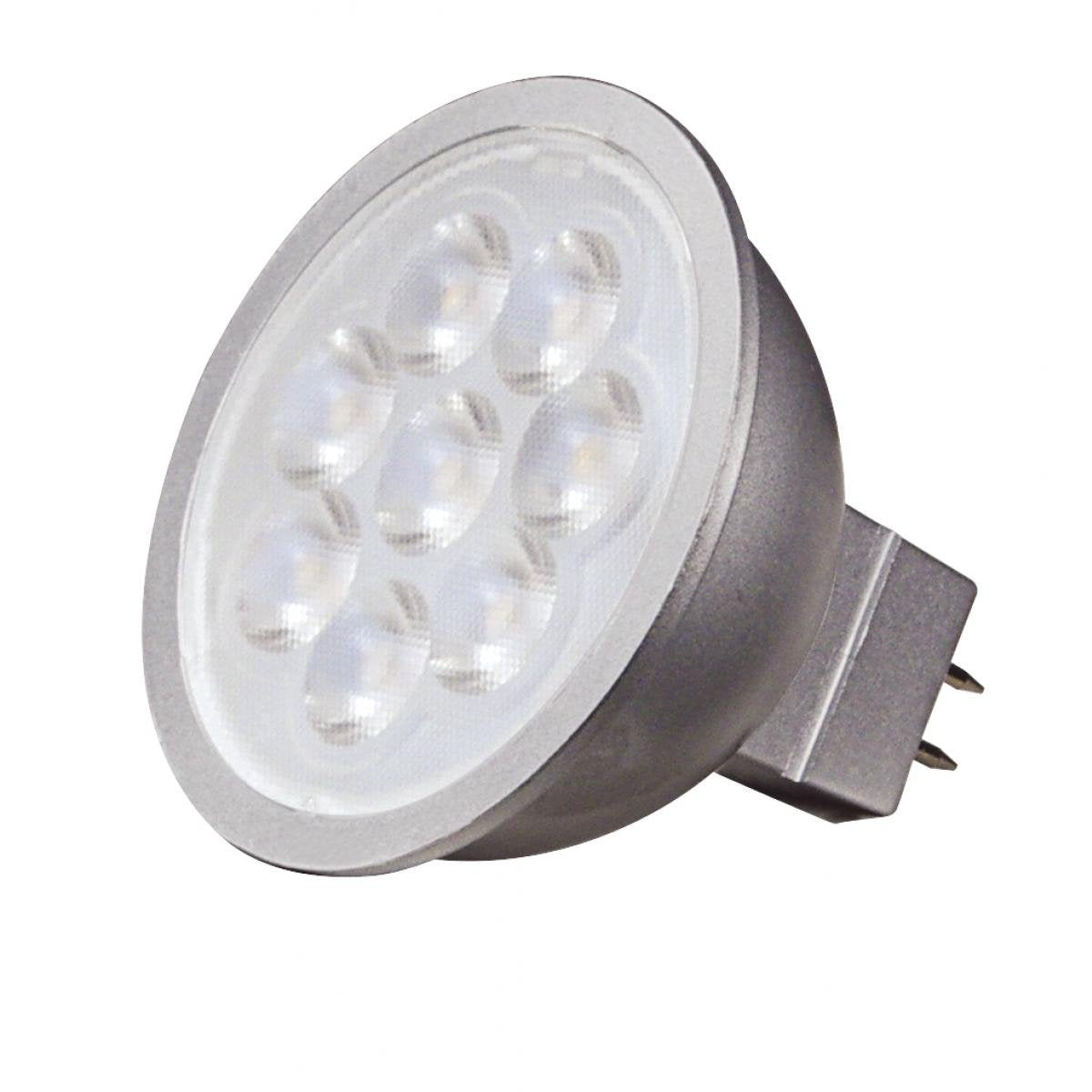Satco Accessory - 2 Inch 6.5W 2700K 25 Degree MR16 LED GU5.3 Base Replacement Lamp 6 Quantity LED Bulbs