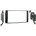 Metra Electronics 95-7325B Car Stereo Double DIN Kit Radio Install Dash Kit Combo for Santa Fe (Black)