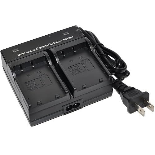 BTBAI NB-11L Battery Charger AC Dual for NB-11LH NB11L NB11LH Shot SX400 SX410 SX420 SX430 SX440 A2300 A2400 A3400 A3500 A4000 is A2500 A2600 Digital